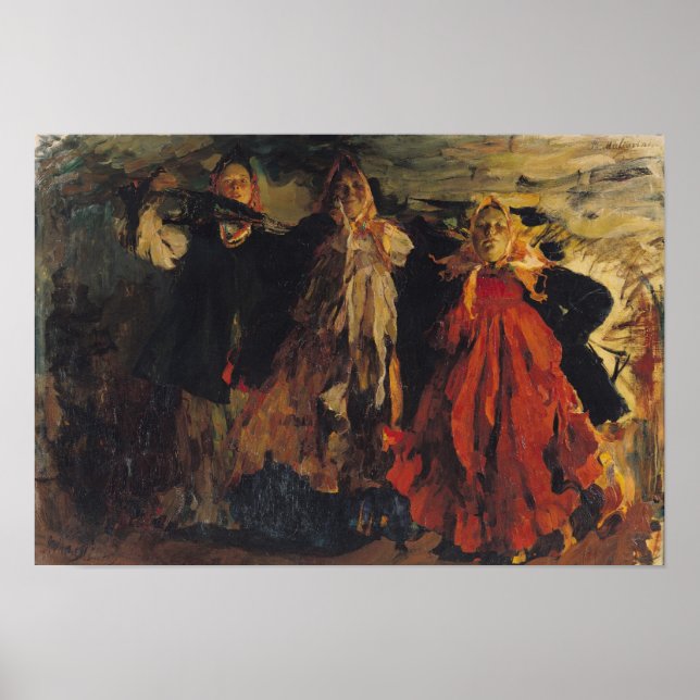 Póster Campesinos rusos, 1902 (Frente)