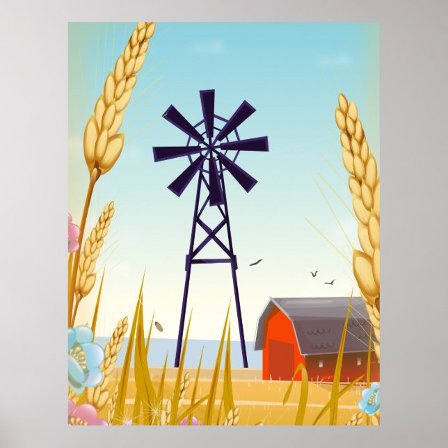 Póster Campiña (Frente)