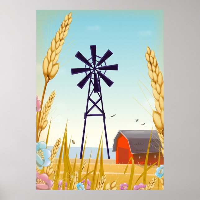 Póster Campiña (Frente)