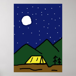 Póster Camping