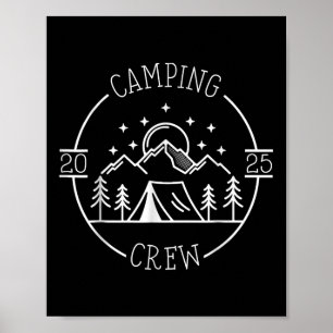 Póster Camping Cousin Crew 2025