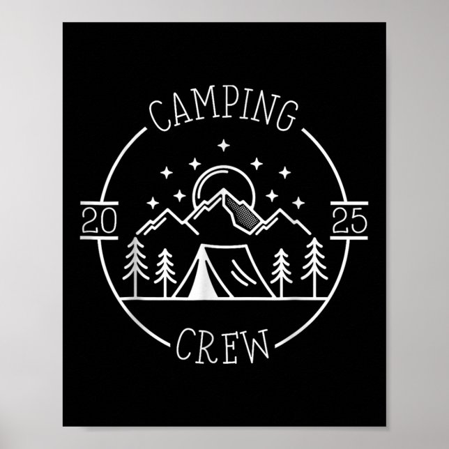 Póster Camping Cousin Crew 2025 (Frente)