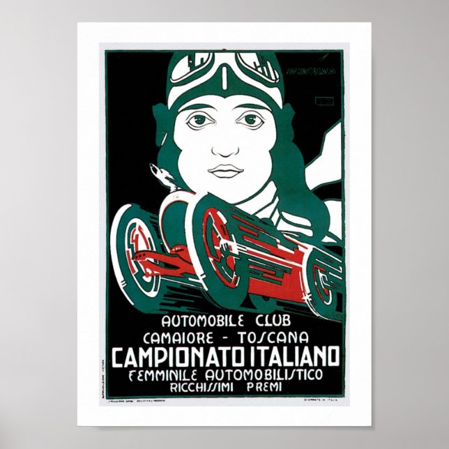 Póster Campionato Italiano (Frente)