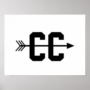 Póster Campo a través cc