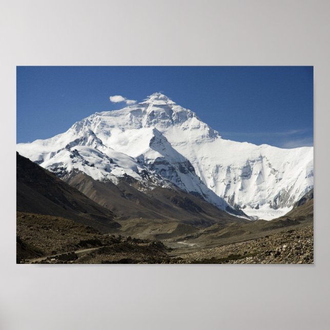 Póster Campo base Everest Himalayas Poster de Nepal (Frente)