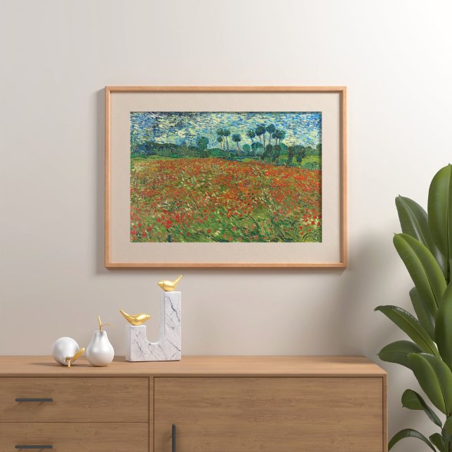 Póster Campo de amapola por Vincent Van Gogh (Subido por el creador)