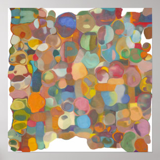 Póster Campo de color
