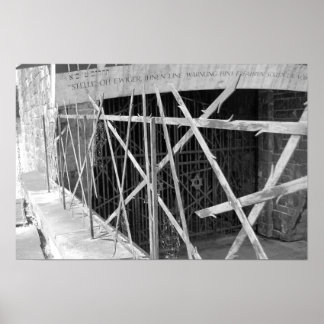 Póster campo de concentración 2 de dachu