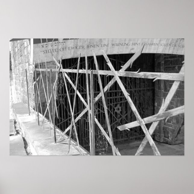 Póster campo de concentración 2 de dachu (Frente)