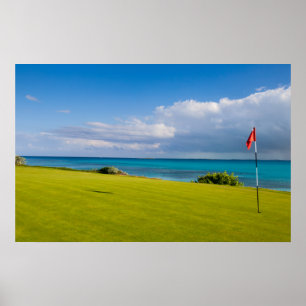 Póster Campo de golf