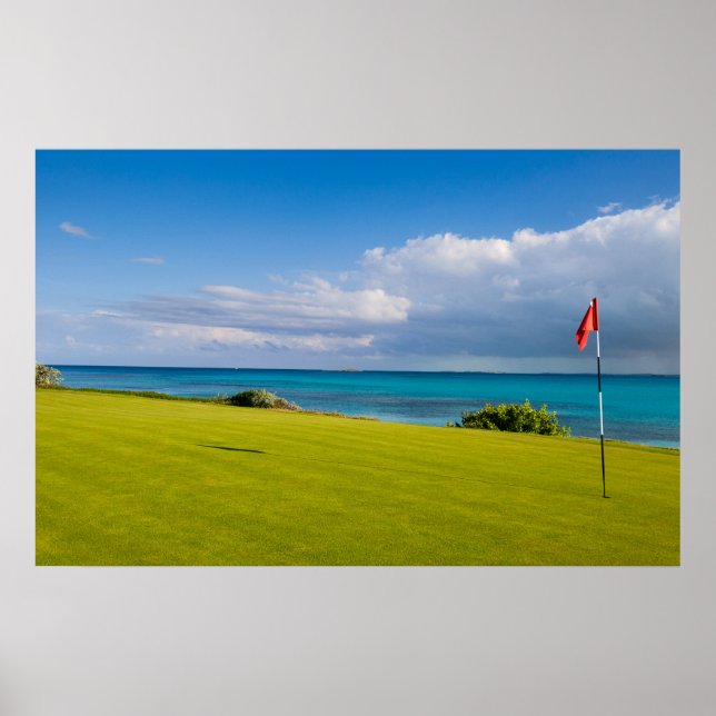 Póster Campo de golf (Frente)