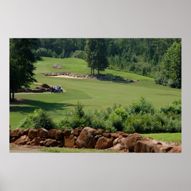 Póster Campo de golf (Frente)