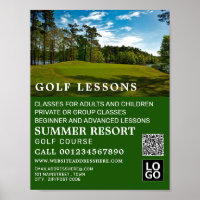 Campo de golf, Anuncio de lección GoIf