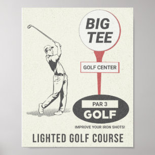 Póster Campo de golf Big Tee La Mirada