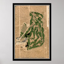 Campo de golf Butterfield Trail Texas Satellite Ma