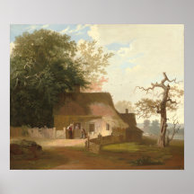 Campo de golf - George Bingham Bella Artes Poster