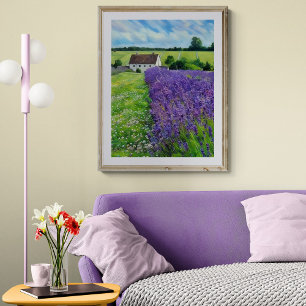 Póster Campo de lavanda serenidad