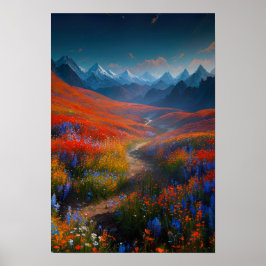 Póster Campo de los sueños de Crimson