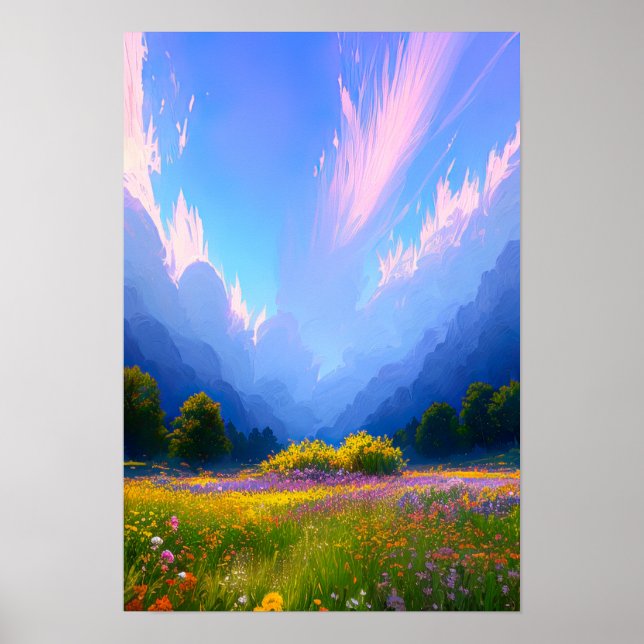 Póster Campo de los sueños de verano (Frente)