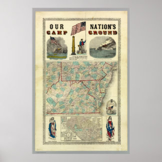 Póster Campo de nuestra nación