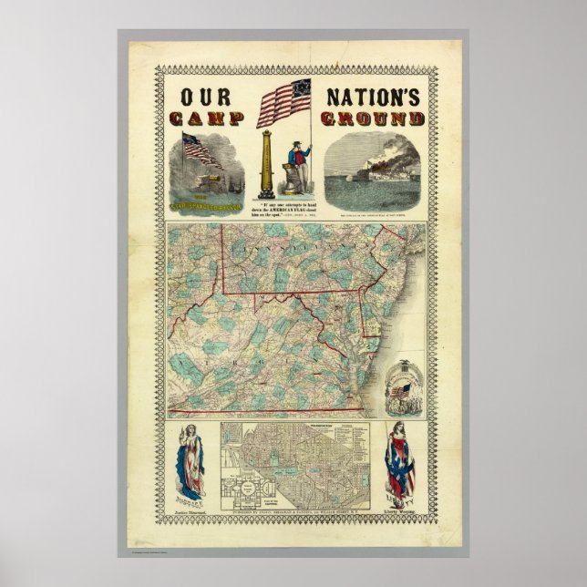 Póster Campo de nuestra nación (Frente)