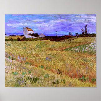 Póster Campo de trigo (F564) Bella Artes Van Gogh