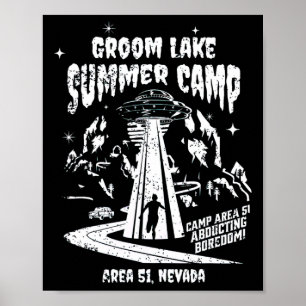 Póster Campo de verano del lago Groom - Área divertida 51