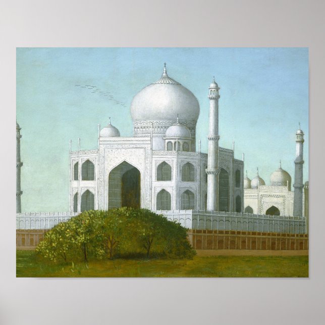 Póster Campo Erastus Salisbury - El Taj Mahal (Frente)