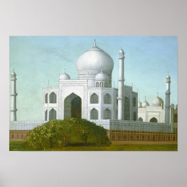 Póster Campo Erastus Salisbury - El Taj Mahal (Frente)