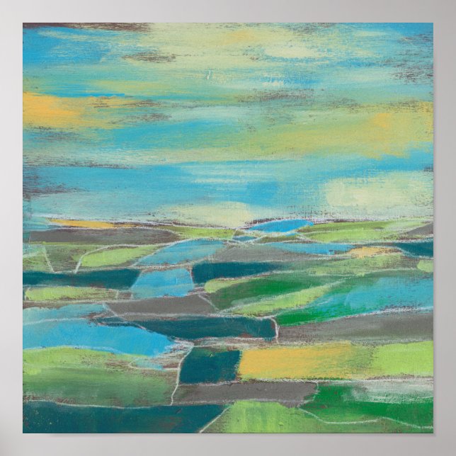 Póster Campo Fragmentado I (Frente)