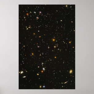 Póster campo profundo de burbujas
