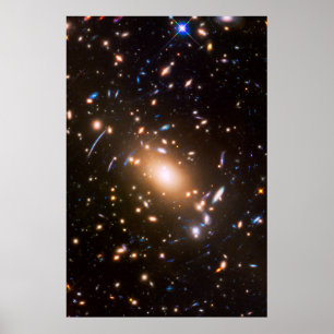 Póster Campo Profundo del Hubble