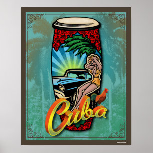 Póster Campo Y Musica