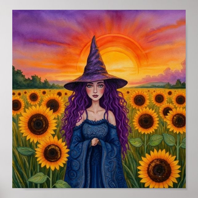 Póster CampoDeGirasoles (Frente)