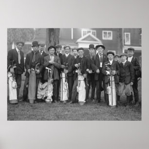 Póster Campos de golf de Baltusrol: principios del siglo 