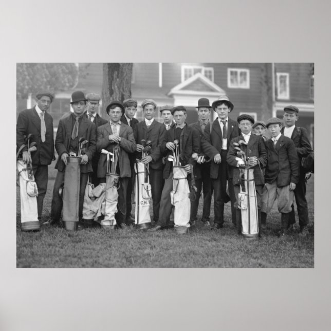 Póster Campos de golf de Baltusrol: principios del siglo  (Frente)