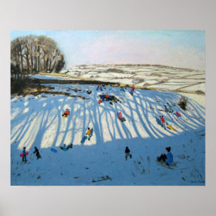 Póster Campos de sombras Monyash Derbyshire