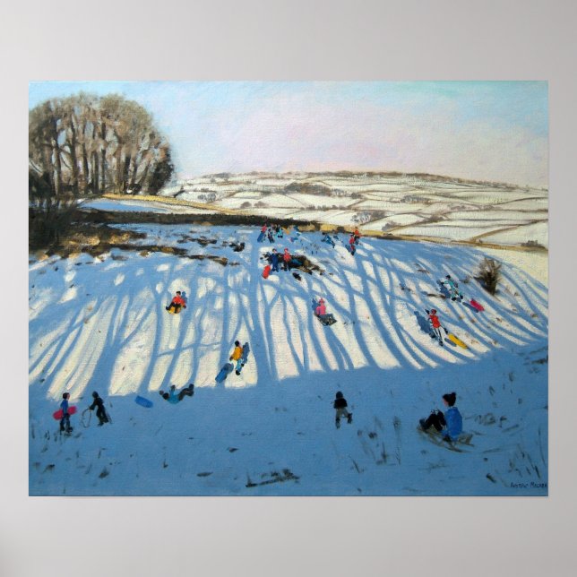 Póster Campos de sombras Monyash Derbyshire (Frente)