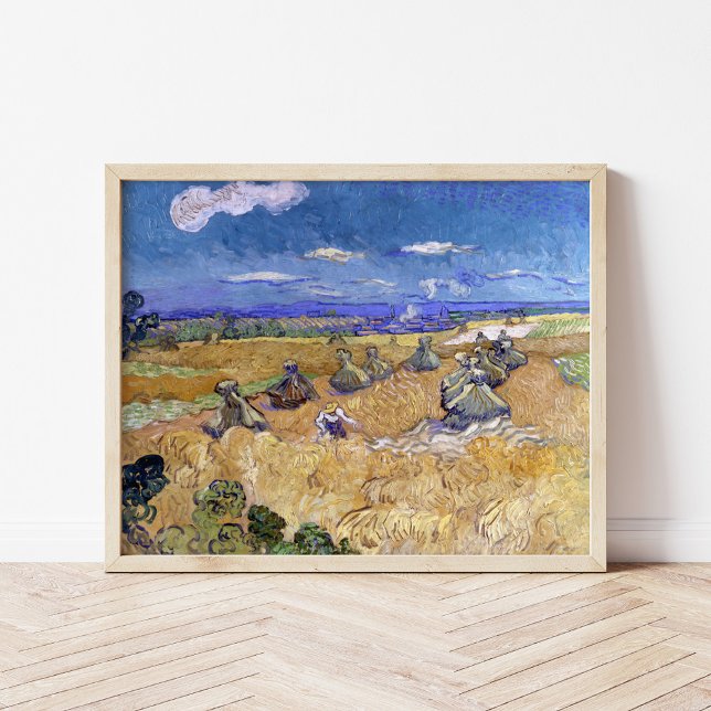 Póster Campos de trigo con pañal | Vincent van Gogh (Subido por el creador)