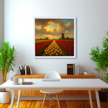 Campos de Tulipanes Holandeses
