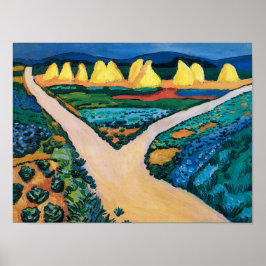 Póster Campos de Verduras | Auguste Macke |