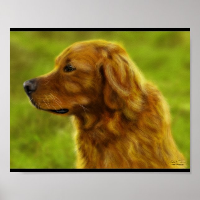 Póster Campos dorados (Frente)