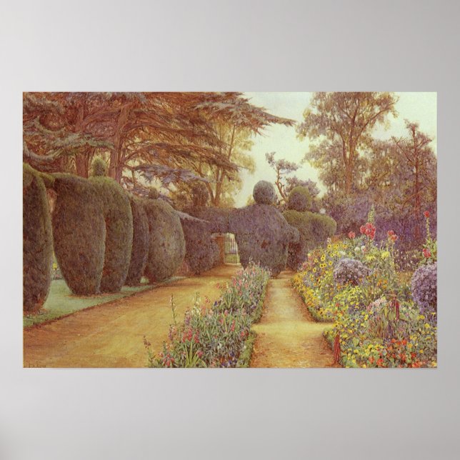 Póster Campsea Ashe, Suffolk por Ernest Arthur Rowe (Frente)