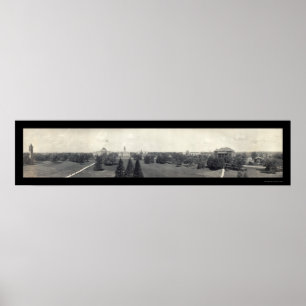 Póster Campus estatal Iowa Ames Photo 1911