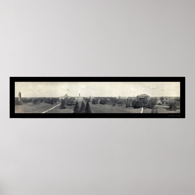 Póster Campus estatal Iowa Ames Photo 1911 (Frente)