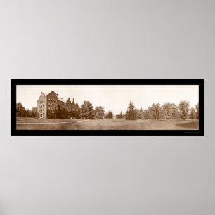 Póster Campus Vassar College Photo 1912