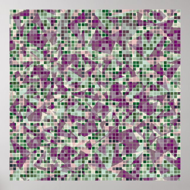 Póster Camuflaje sin estilo. La co de primer plano (Frente)