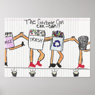 Póster Can-Can-Can-Garbage