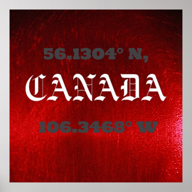 PÓSTER CANADÁ (Frente)