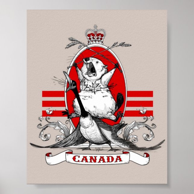 Póster Canada! (Frente)